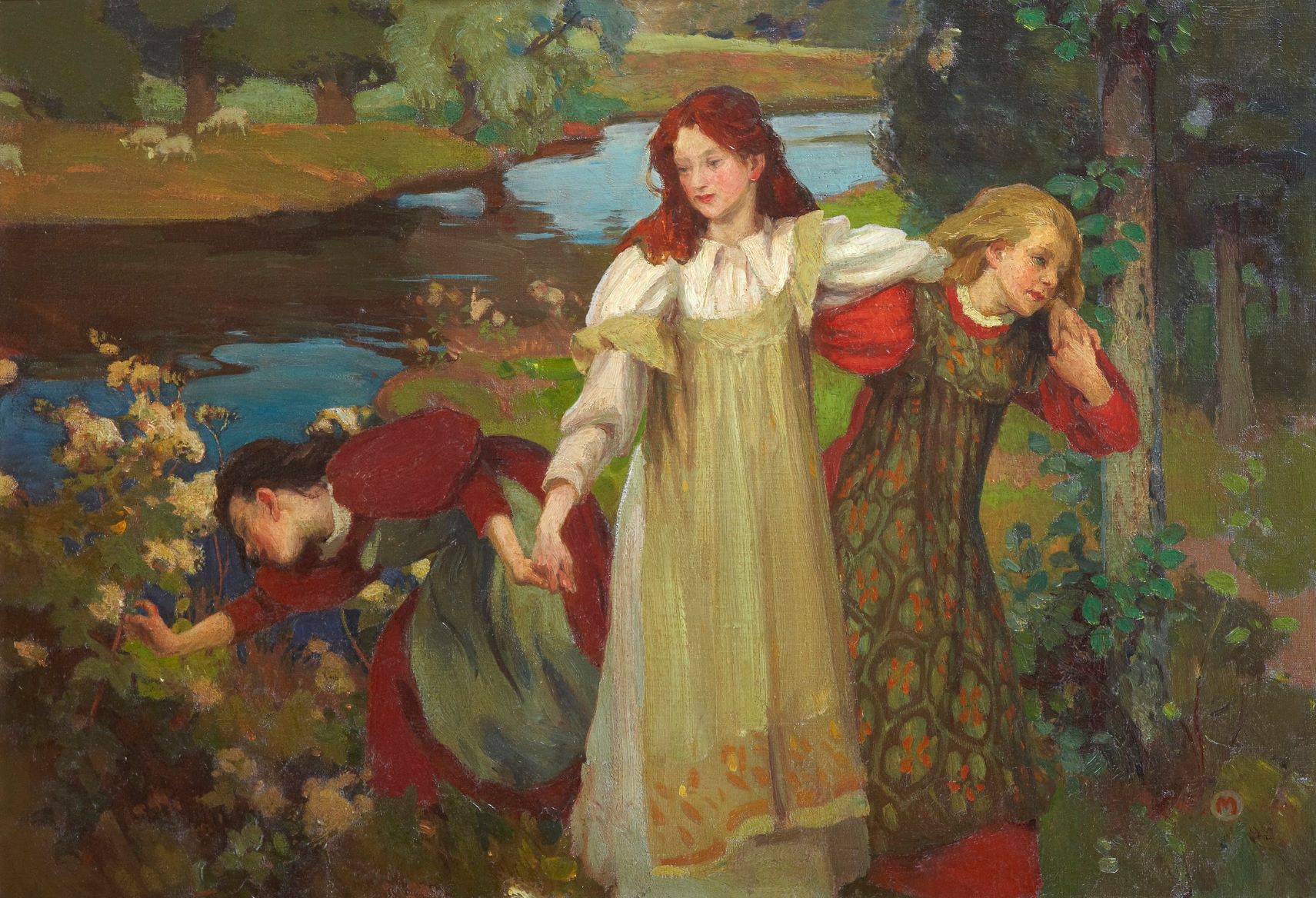Charles H. Mackie There were Three Maidens pud a Flower (By the Bonnie Banks o Fordie) c.1897