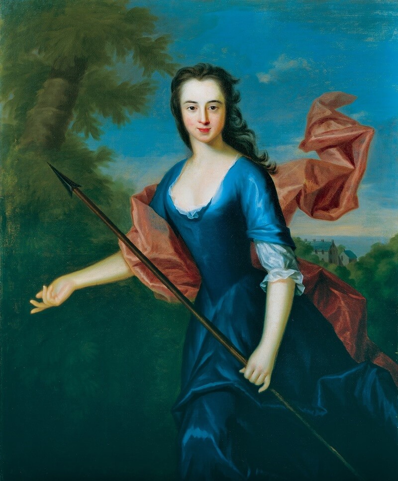 Allan Ramsay, Katherine Hall of Dunglass, 1745. City Art Centre, Museums & Galleries Edinburgh