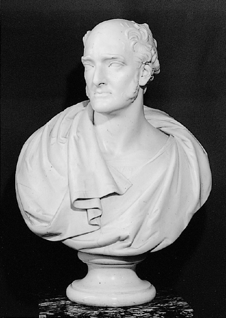 Marble bust of Thomas Allen