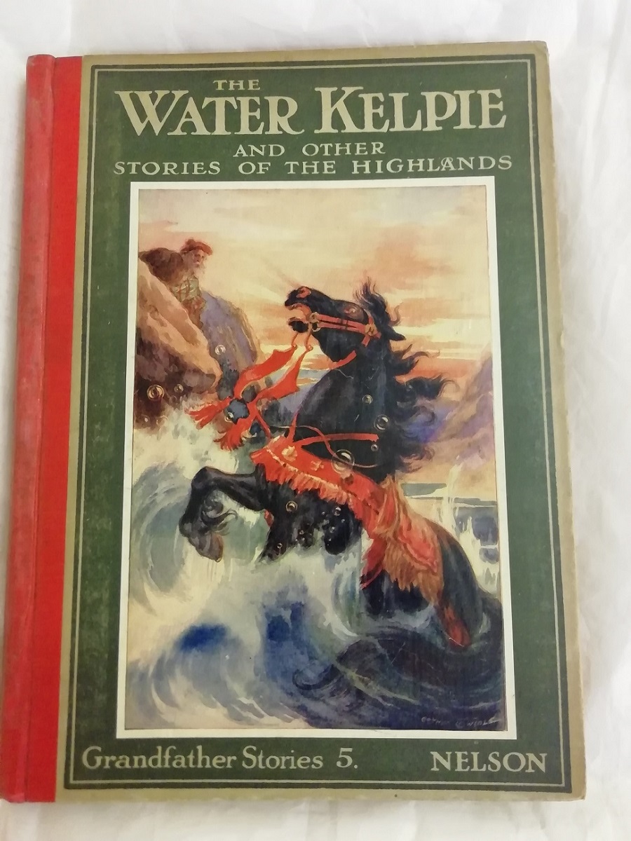 Book with an image of a Kelpie or water spirit, Museum of Childhood