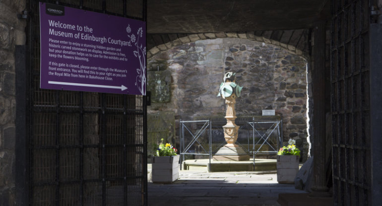 Museum of Edinburgh Courtyard