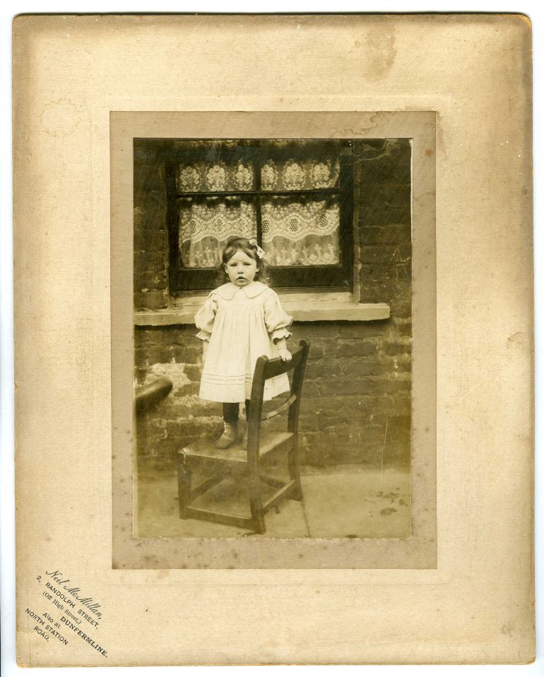 Grace Crawford as a toddler c1901