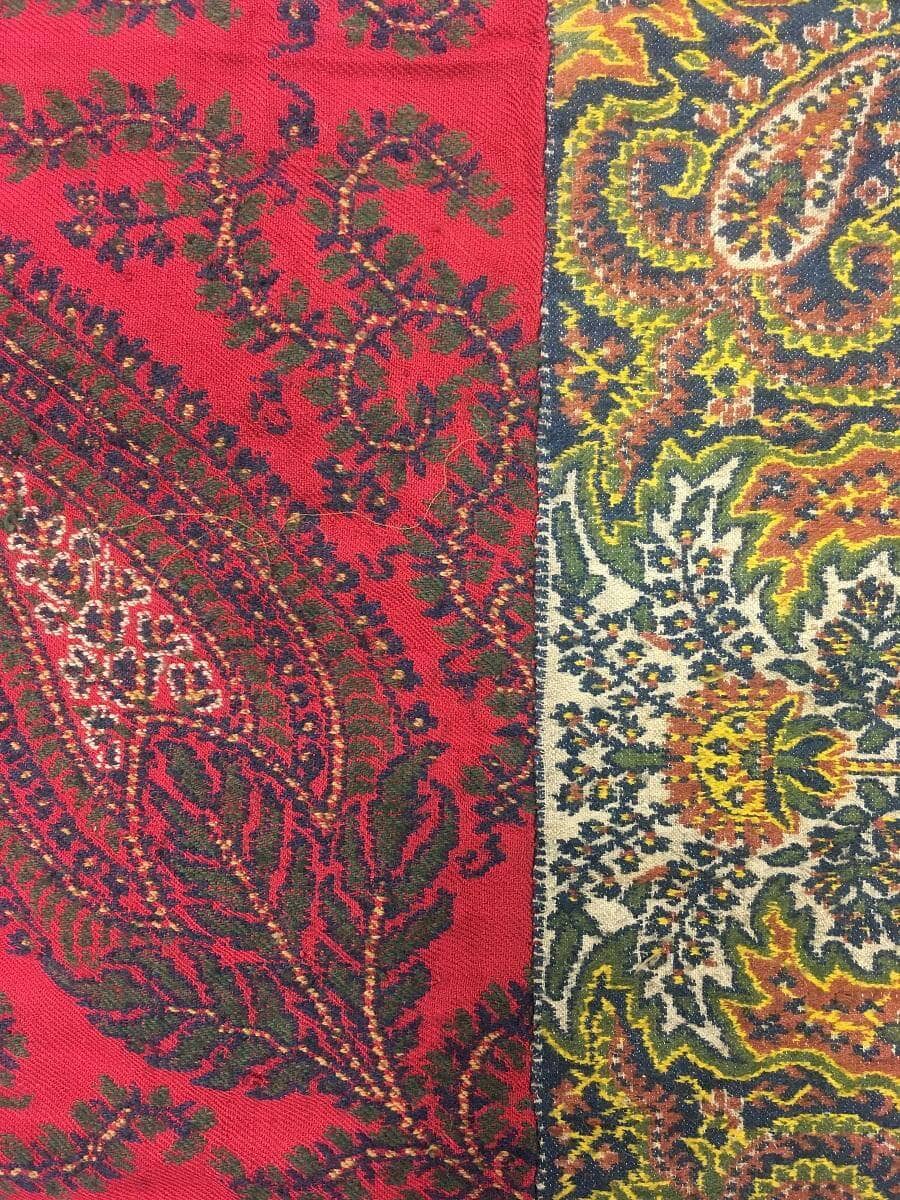 Detail of a ‘Paisley’ shawl made in Edinburgh, early 19th century © City of Edinburgh Council Museums & Galleries; Museum of Edinburgh