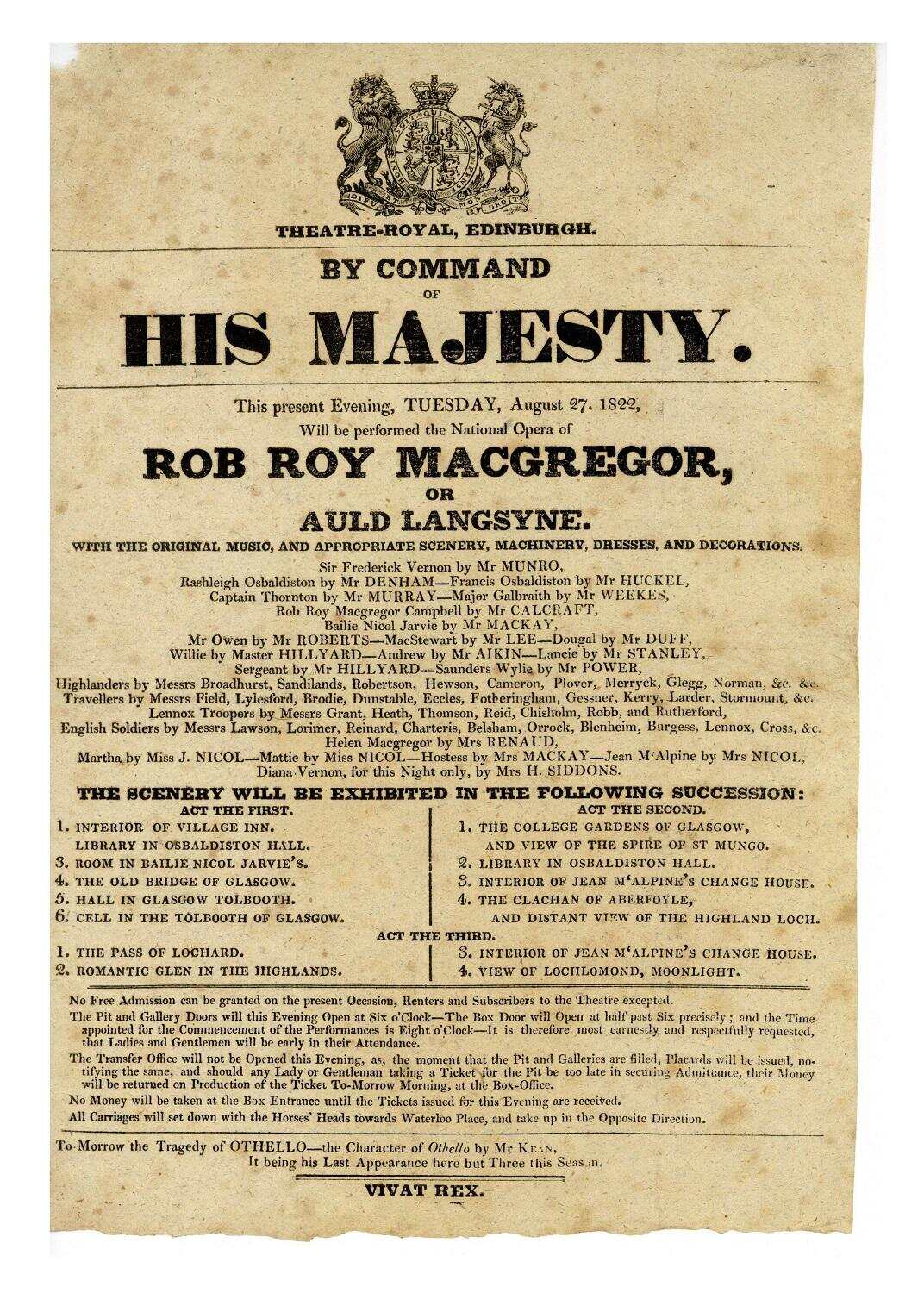 Rob Roy Playbill 1822 ©City of Edinburgh Council Museums & Galleries; Museum of Edinburgh.jpg