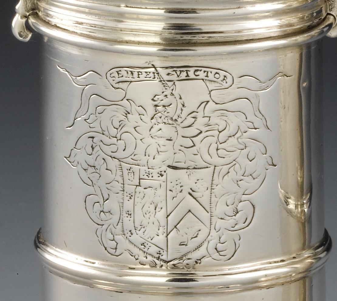 Detail of family crest (image NMS)