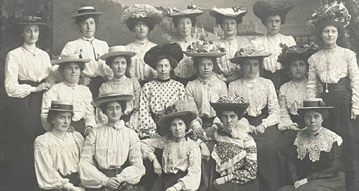 Group of seamstresses from Romanes & Paterson, Princes Street