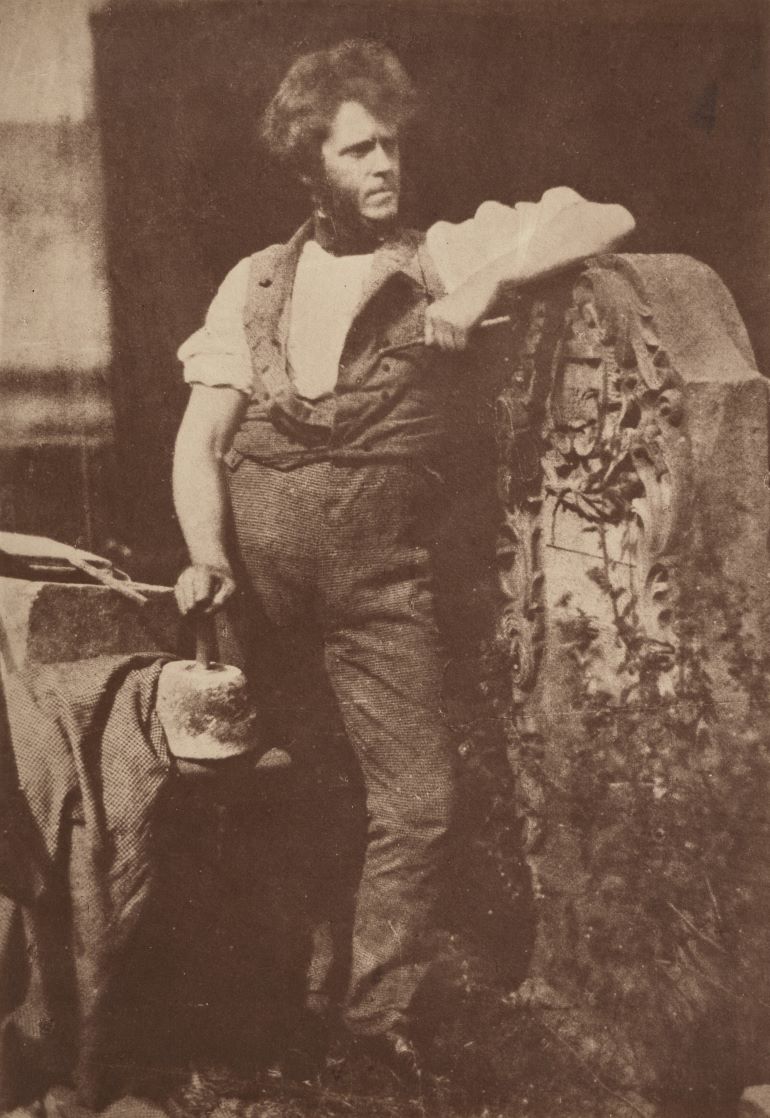 Hugh Miller in a portrait photograph by Hill and Adamson Hugh Miller in a portrait photograph by Hill and Adamson