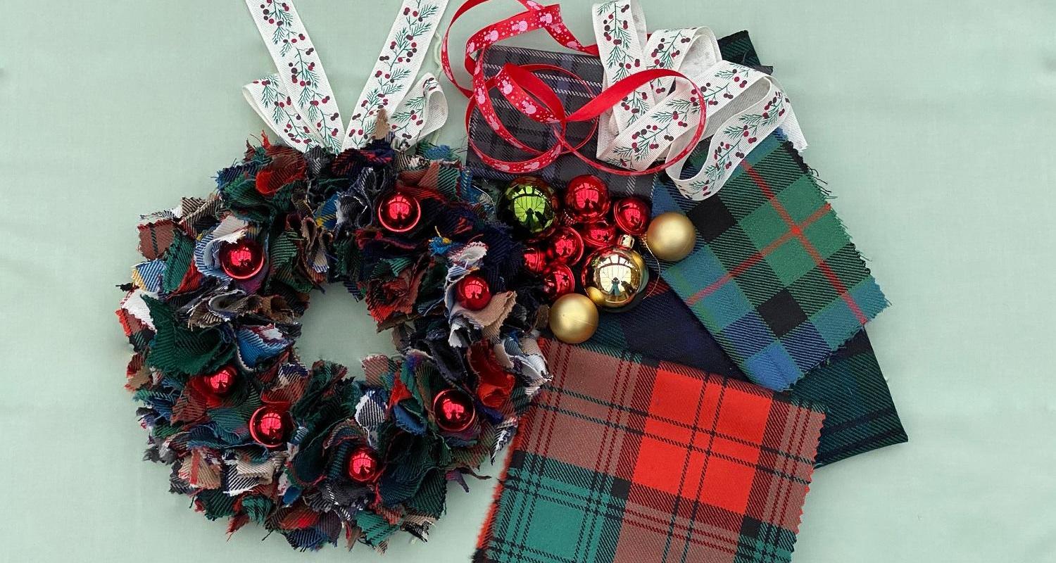 ADULT WORKSHOP Tartan Wreaths 