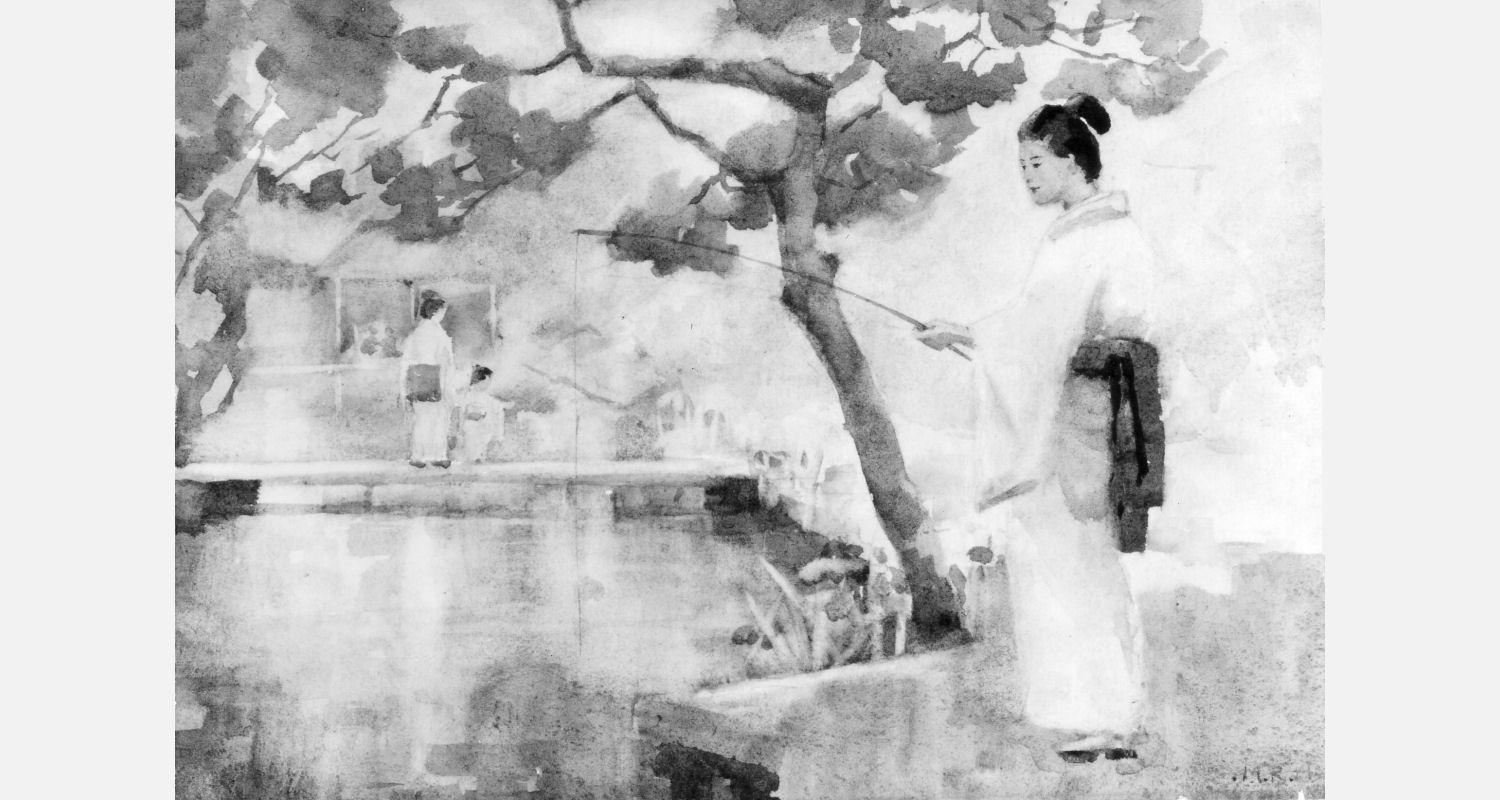 Mary Rose Hill Burton, Japanese Scene