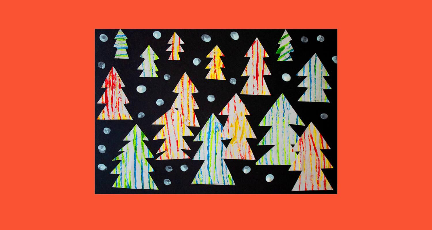 Christmas Tree String Prints images of trees 