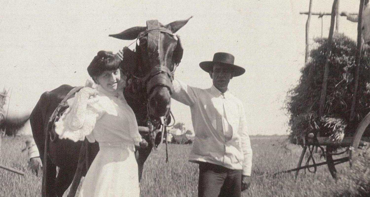 Unknown photographer, Mary Cameron in Spain, c.1905 (Private collection)