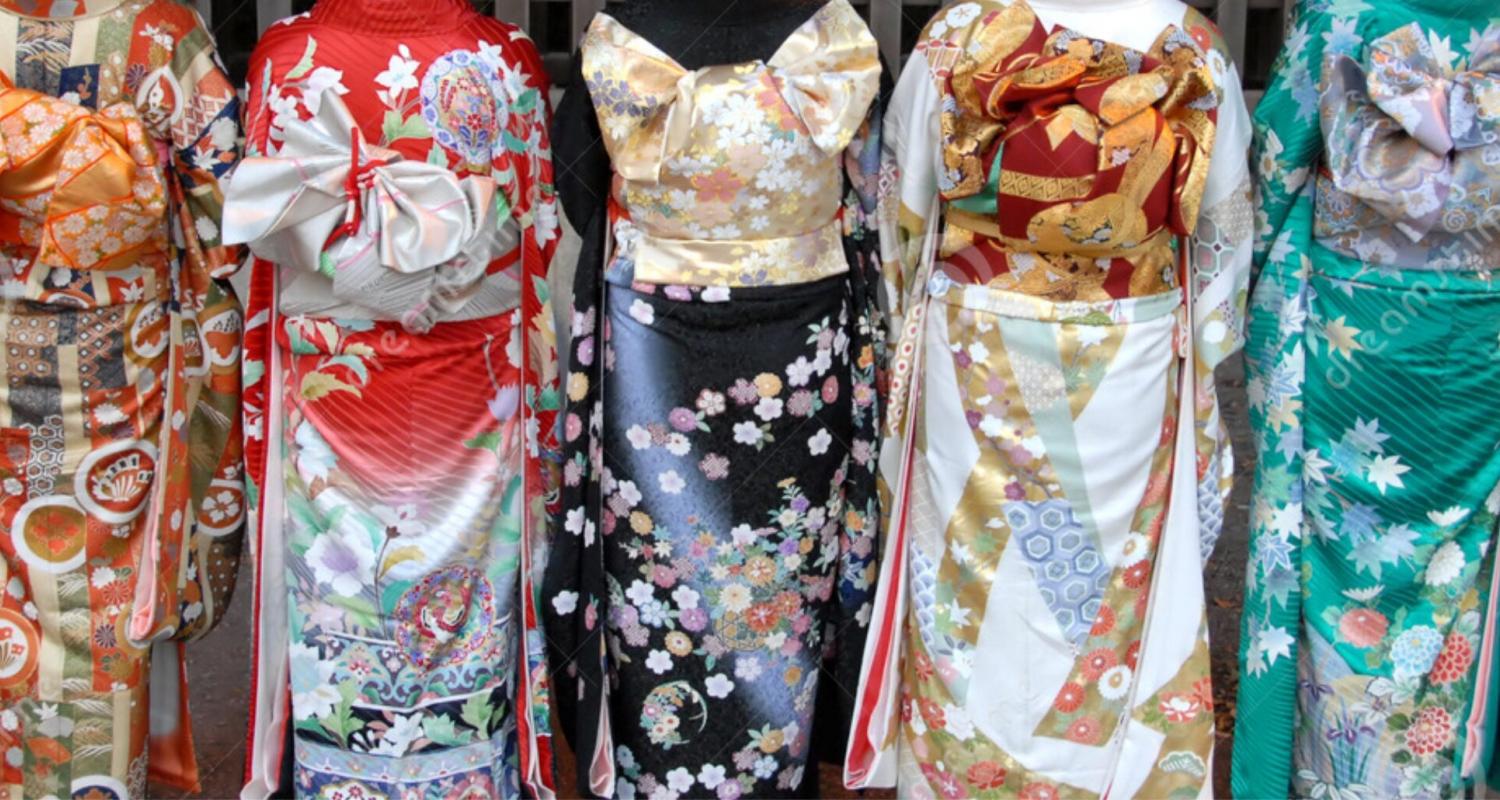 Gorgeous Kimono on Show