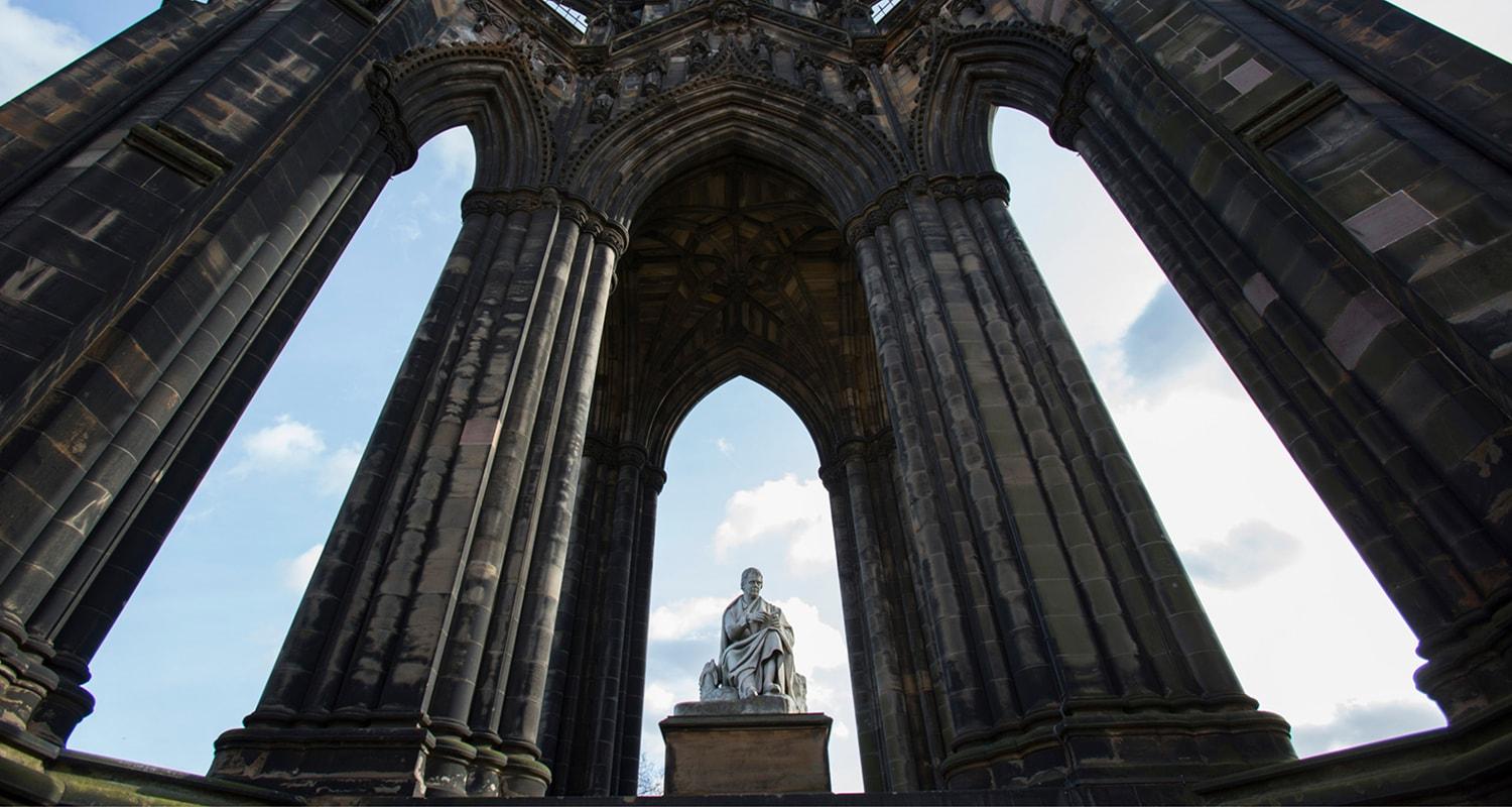 Scott Monument Exterior