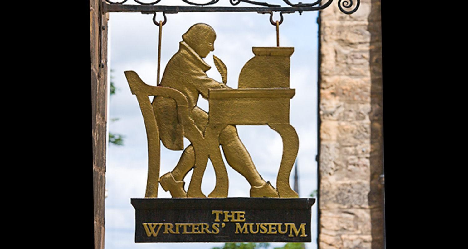 Writers Museum Sign