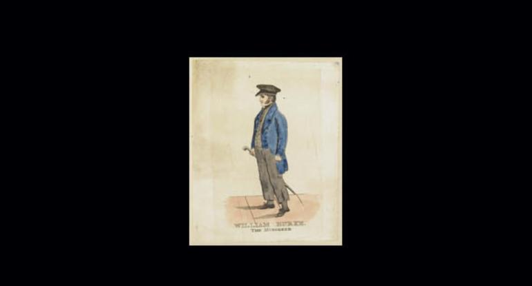 Image of William Burke. The Burke and Hare murders were a series of sixteen killings committed over a period of about ten months in 1828 in Edinburgh, Scotland. They were undertaken by William Burke and William Hare, who sold the corpses to Robert Knox.