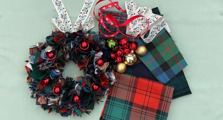 ADULT WORKSHOP Tartan Wreaths 