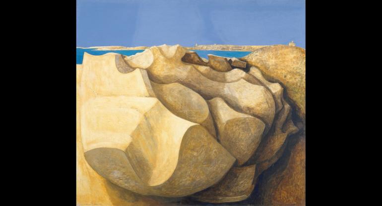 Rocks, St. Mary's, Scilly Isles. Barns-Graham, Wilhelmina (b.1912) 2012 Trustees of the Barns-Graham Charitable Trust