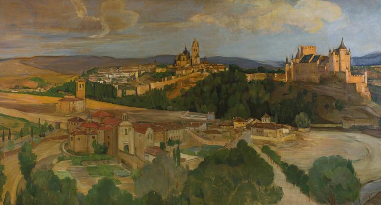 Mary Cameron, Segovia, Castile (detail), 1906-1907 Private Collection. Photo: Eion Johnston