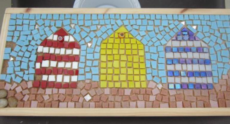 Family Mosaic Class at Lauriston Castle