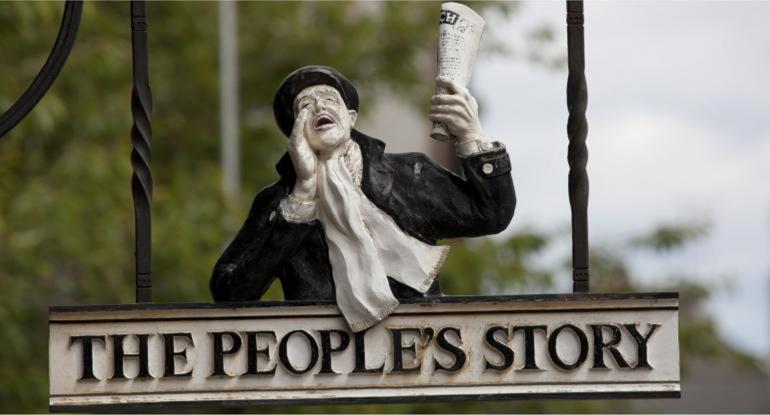 People's Story Sign