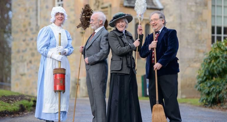 Sprucing up Lauriston