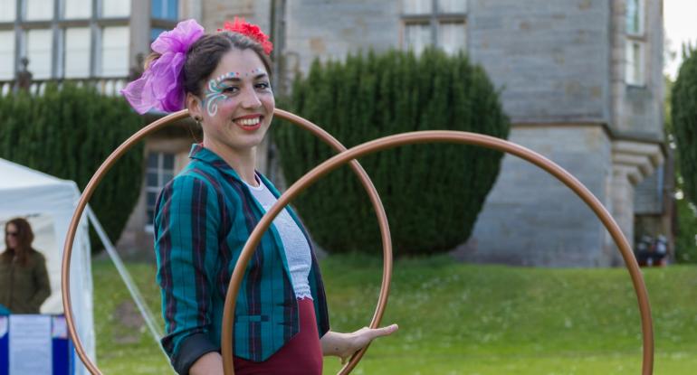 Performer at Lauriston Castle
