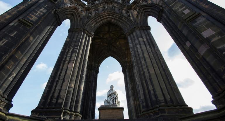 Scott Monument Exterior