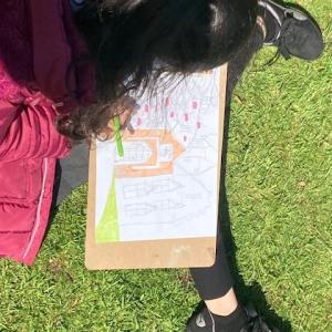 Pupil drawing Lauriston Castle