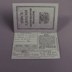 Ena Thomson Identity Papers