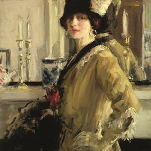 F.C.B. Cadell, The Black Hat, 1914. City Art Centre, Museums & Galleries Edinburgh. 