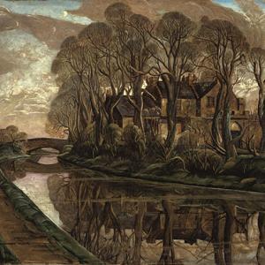 Josephine Haswell Miller, The House on the Canal, c.1935. © the artist. City Art