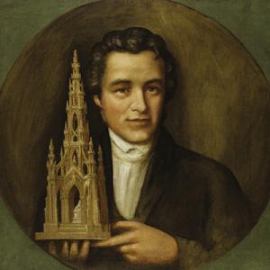 Scott monument portrait