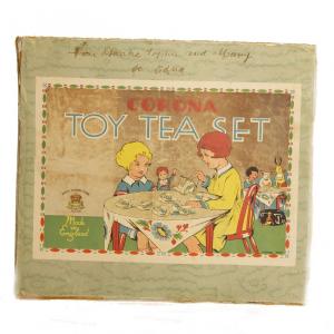 Tea set box at Museum of childhood