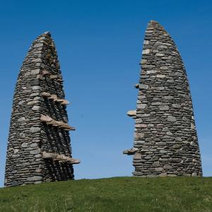 Aignish Memorial, Isle of Lewis, 1996, photograph Robin Gillanders